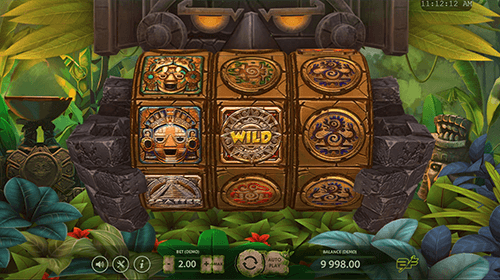 The “Aztec Adventure” is a BF Games 3x3 reel layout slot