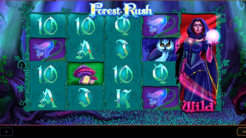 Cayetano Gaming's slot “Forest Rush” has a 5x4 layout with 40 win lines