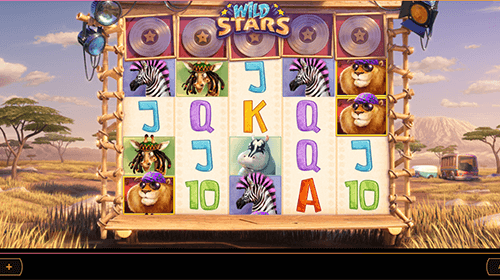 “Wild Stars” is a 5x5 slot by Cayetano Gaming with 100 pay lines