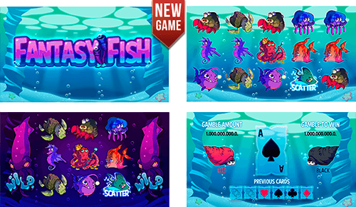 “Fantasy Fish” is a DLV slot game with 20 pay lines