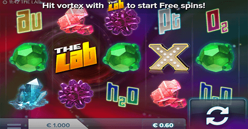 The science-themed slot “The Lab” is the first slot ever produced by the ELK Studios