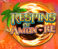 With the ”Respins of Amun Re” feature you can score unlimited amount of free spins