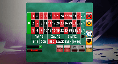 The “European Roulette” by Genii has a simplified betting layout and smooth graphics