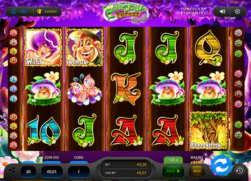 Oryx Gaming's slot “Fairytale Forest Quik” has 5x3 reel layout and 20 pay lines