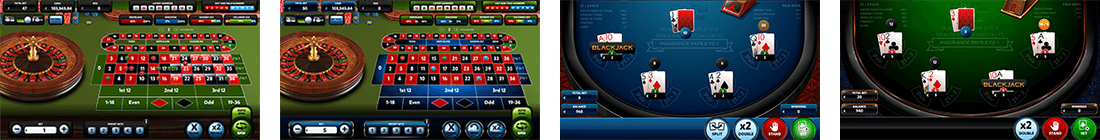 Red Rake Gaming has seven blackjack and four roulette games