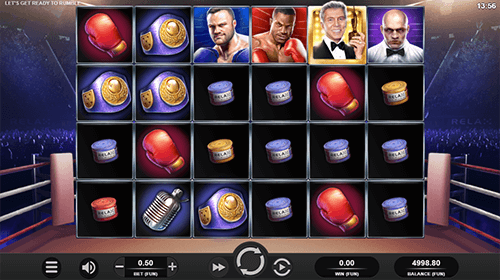 “Let's Get Ready to Rumble” is a Relax Gaming slot with up to 1,463 winning ways