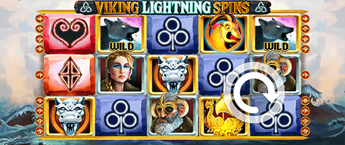 “Viking Lightning Spins” is a slot by Slot Factory with a 5x3 reel layout